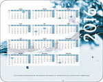 Mousepads firmenkunden bedrucken werbegeschenk referenz design beispiel logo jahresuebersicht kalender