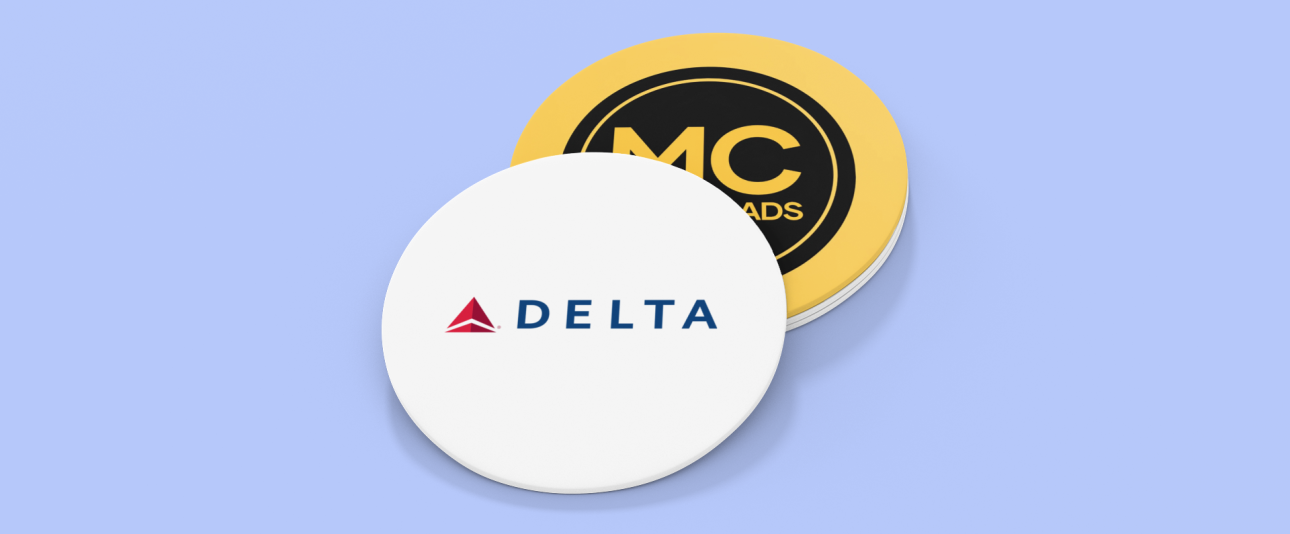 Personalisiertes Untersetzer Set mit Firmenlogo – hochwertige bedruckte Werbeuntersetzer für Unternehmen