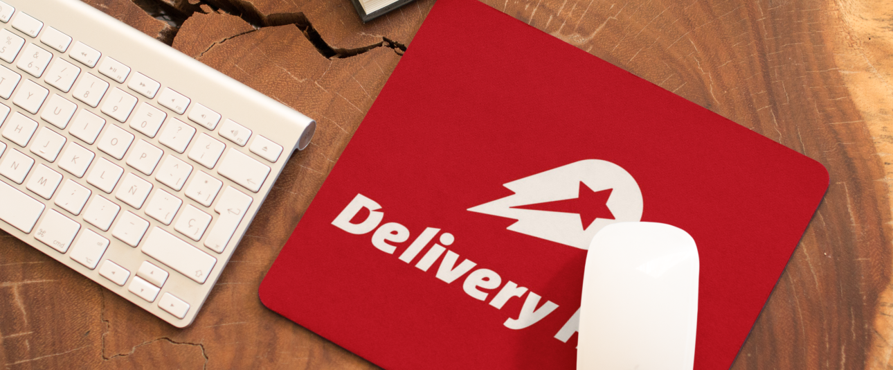 Personalisiertes Mousepad mit Firmenlogo und individueller Druck – hochwertiges Werbeartikel für Büros und Firmen